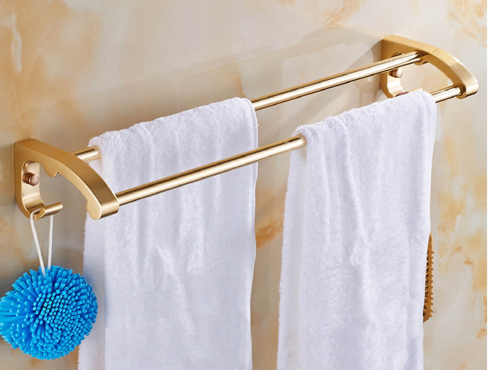INOVO Dazzle Bathroom Accessories in Gold 6 pcs set - inovo